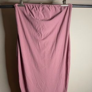 women’s plus pink mini tube dress